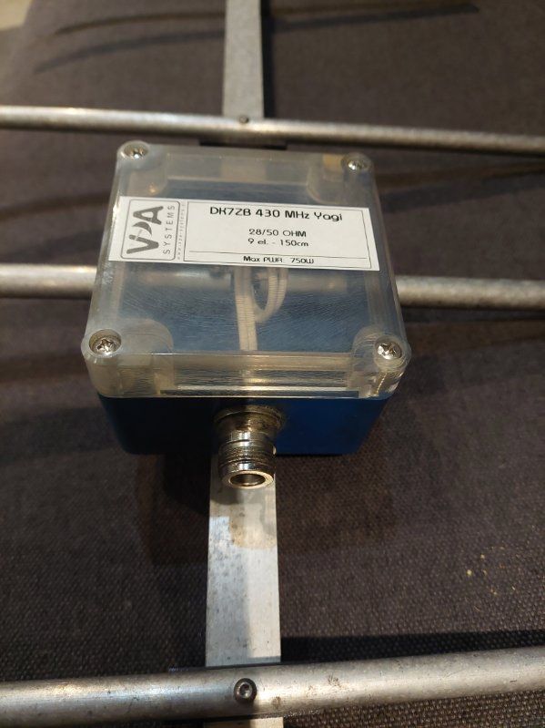 Antena kierunkowa Yagi DK7ZB 70 cm 430 MHz Łódź