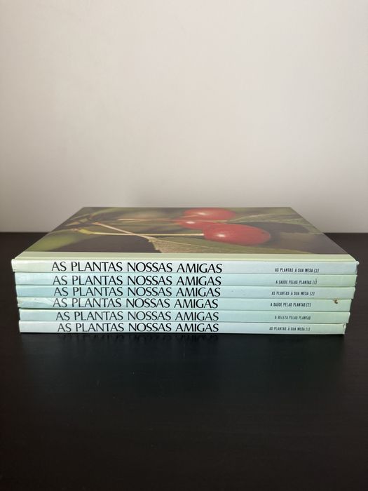 Lote de 6 Livros - As Plantas Nossas Amigas