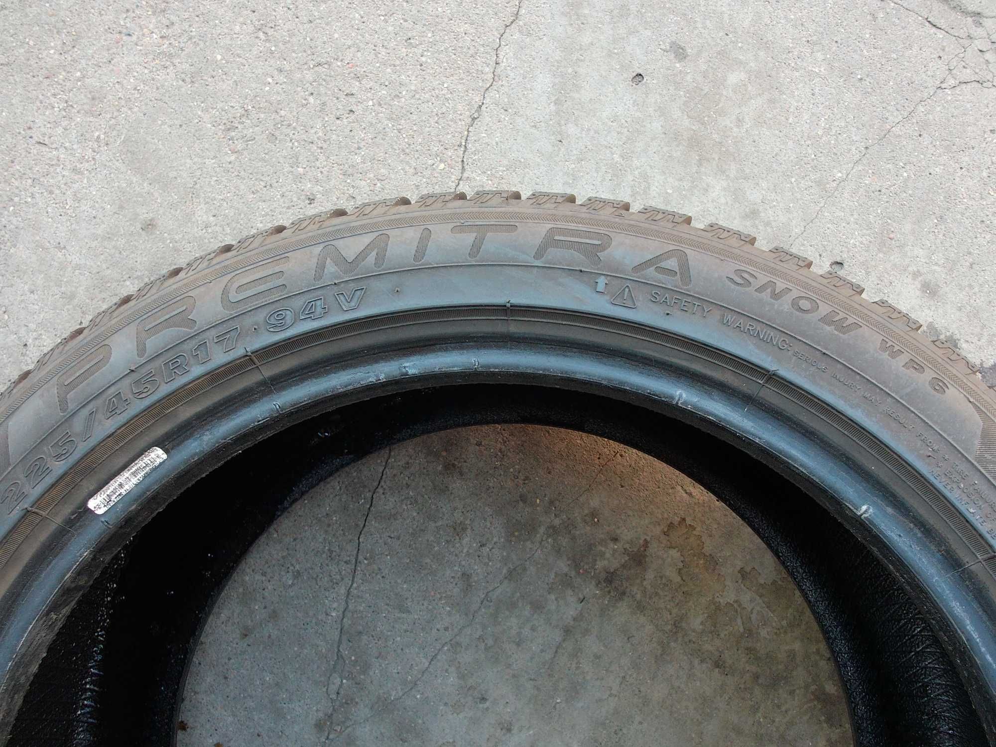 Maxxis Premitra Snow WP6 225/45/17 94V ładne z 2020r