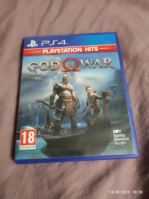 Продам диск с игрой God of War для приставки Playstation 4