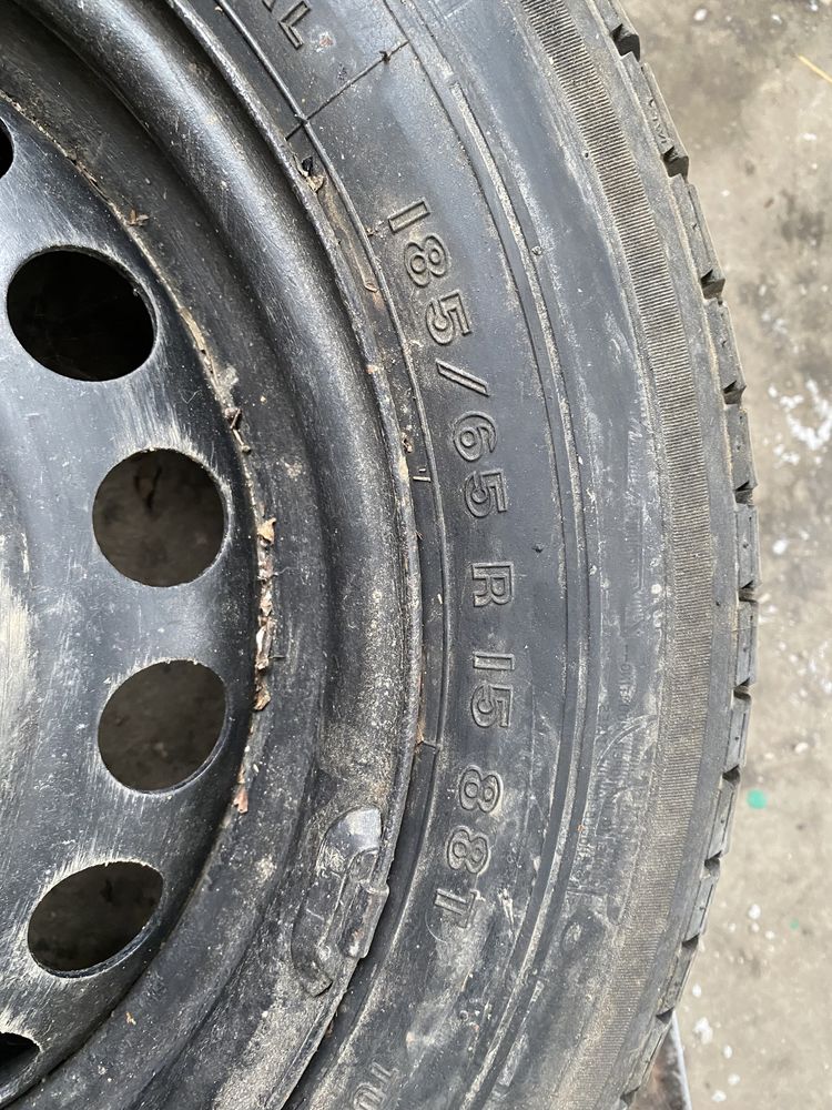 Mersedes 5-112 185/65 R15 запаска диск мерседес first stop fat200