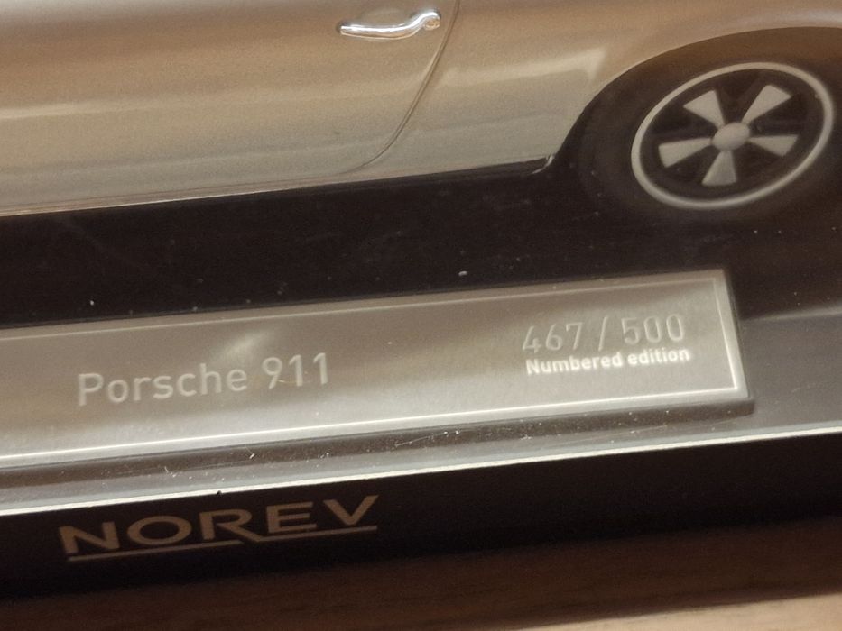 Miniatura 911 S 1/18 NOREV (NOVO) Edição limitada 1/500