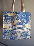 Christian Dior riviera dioriviera rafia plażowa torba