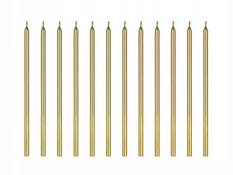 Świeczki urodzinowe PartyDeco 14 cm 12 szt.. PartyDeco. Nowy Produkt