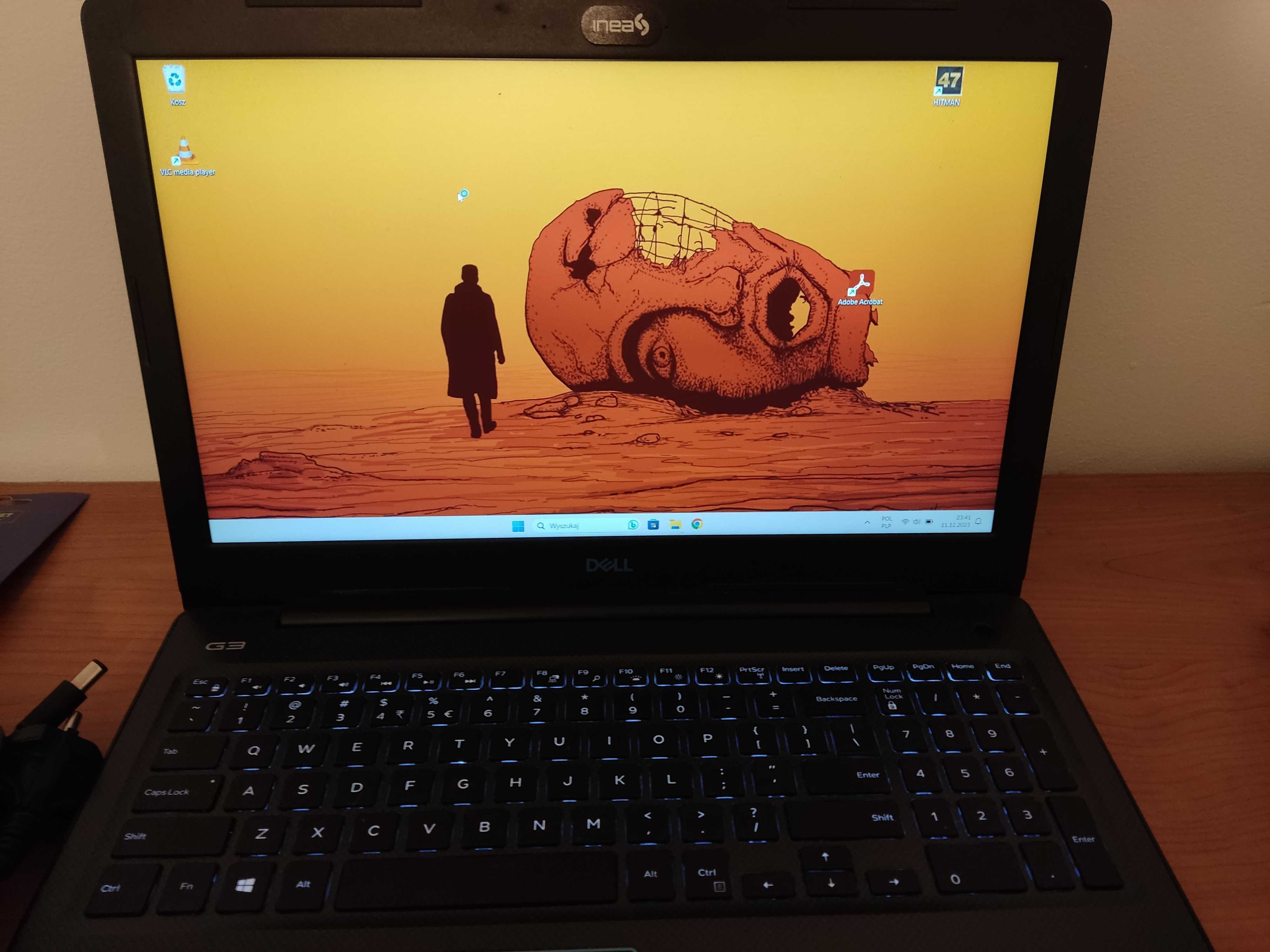 Laptop Dell G3 i5-8300H/8GB/256/Win11 GTX1050