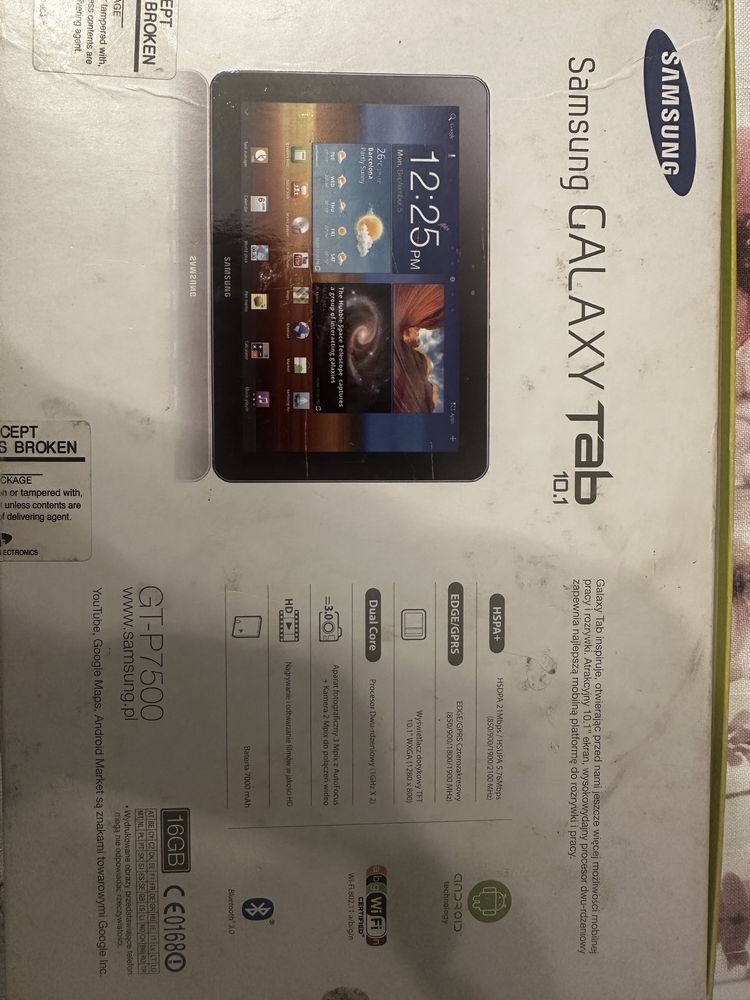 Tablet samsung galaxy tab 10.1 GT-P7500
