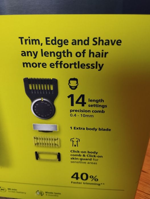 Maszynka golarka trymer Philips one blade 360 jak nowa