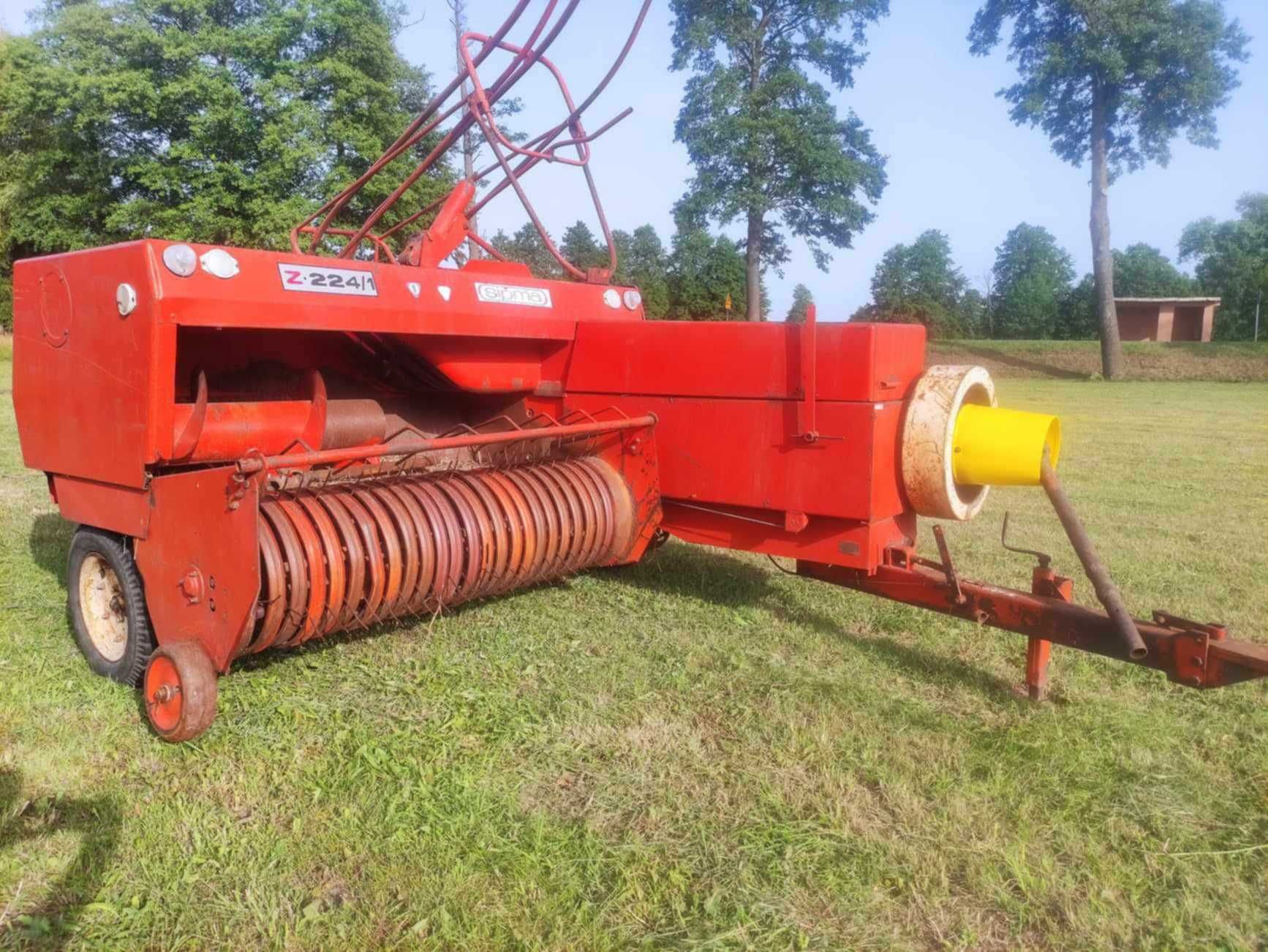 prasa sipma z 224/1, prasa kostkująca sip, prasa Z224/1
