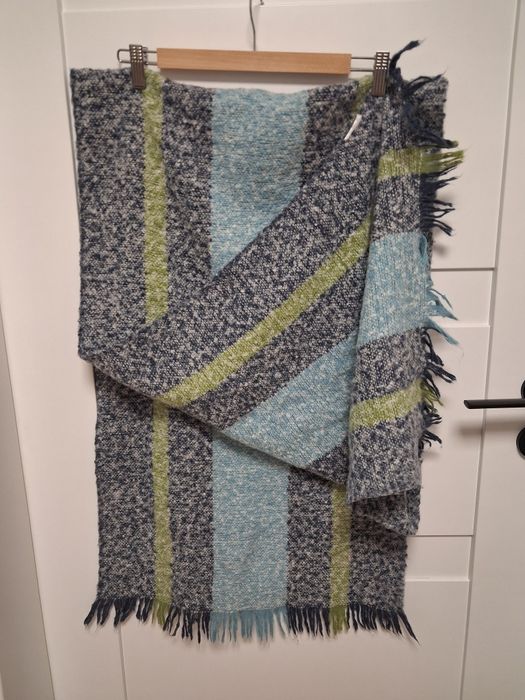 Szal damski długi ciepły jesienny