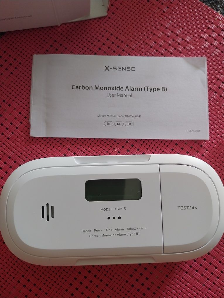 Inteligentny czujnik alarm tlenku węgla z WiFi wyświetlacz LCD