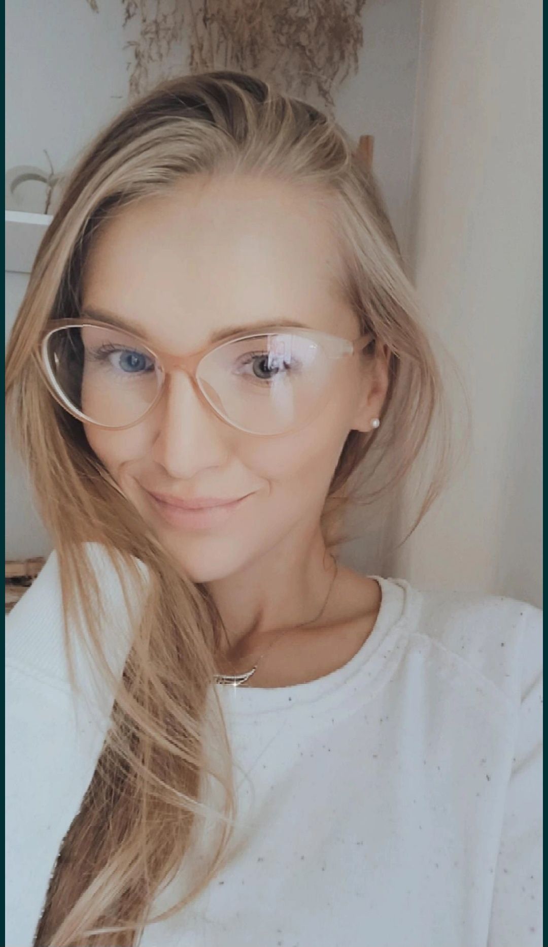 Nowe okulary akrylowe, kocie oko minus -1.5