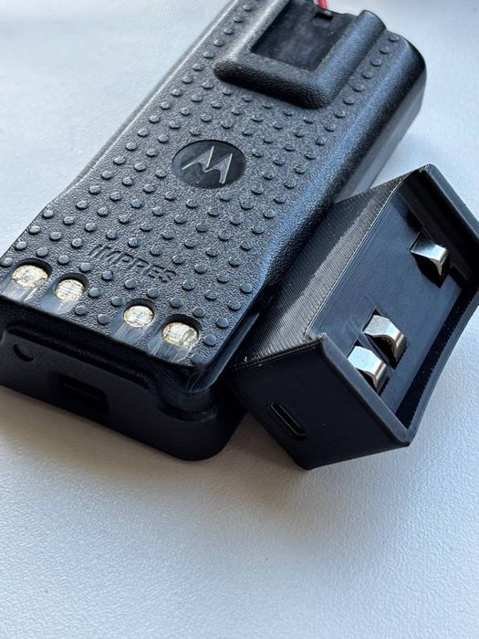 Адаптер зарядний пристрій-перехідник Type-C_USB  рацій Motorola