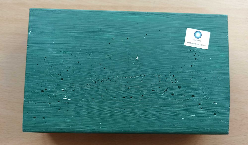 Caixa de Resina Retangular com Apanha do Chá - arte regional Açores