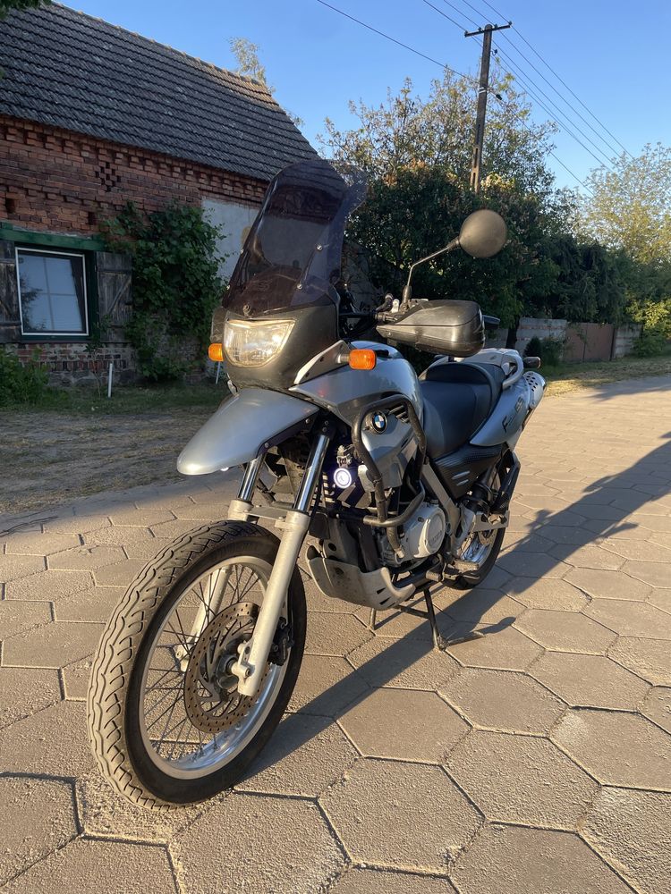 BMW F 650 GS wygodny turystyk