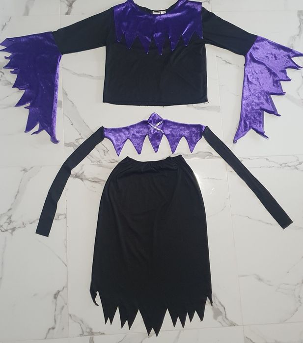 Super strój przebranie wiedźma czarownica Halloween