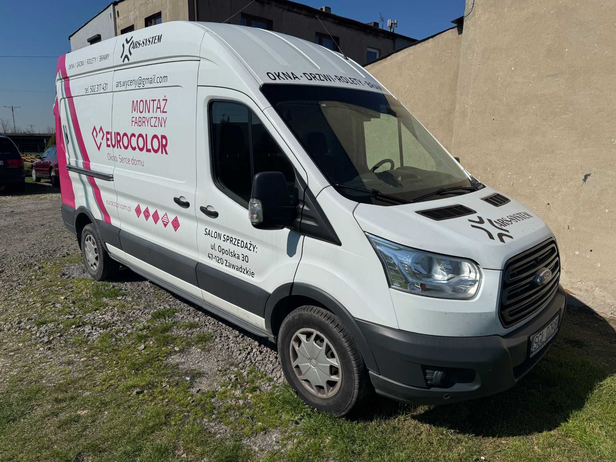 Syndyk sprzeda samochód Ford Transit r. 2017