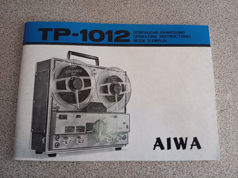 Gravador e leitor Aiwa - TP1012