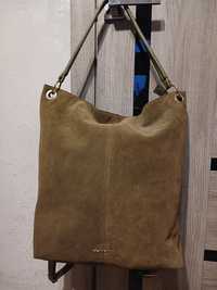 Большая сумка-рюкзак John Rocha,натуральная кожа
