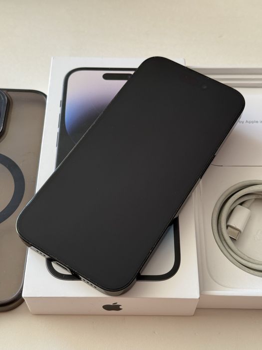 iPhone 14 PRO IDEALNY Black 128Gb