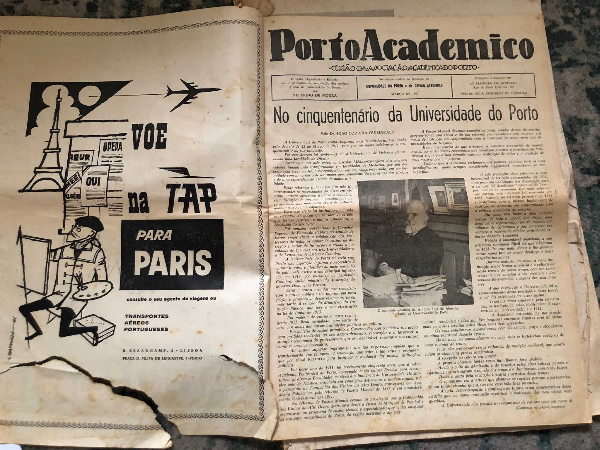 Jornal Porto Académico - Números comemorativos_1937_1962