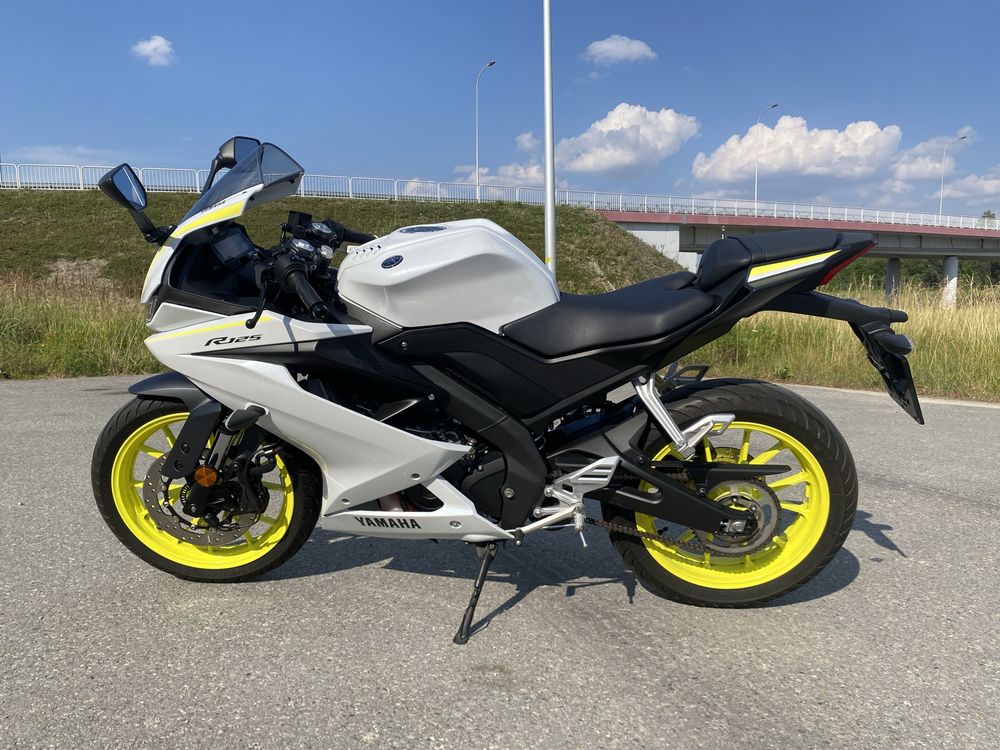 Yamaha yzf 125r 2019r ABS 9500km przebiegu, kat. A1, B, zadbana!