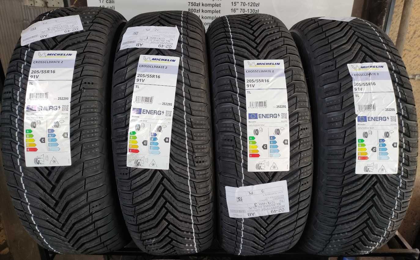 205/55R16 MICHELIN CrossClimate 2 opony całoroczne 2023r