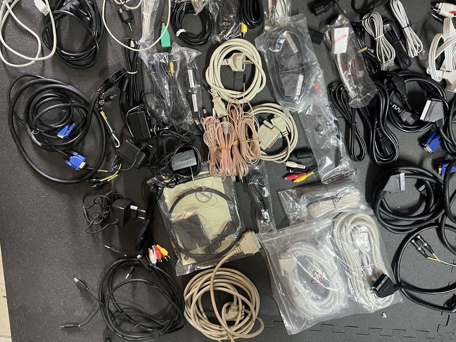 Various Cables for TV, Audio, and Computer Systems64284339586434124