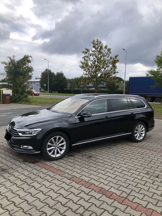 Volkswagen Passat Passat B8 bezwypadkowy diesel czarny kombi virtual kokpit manual