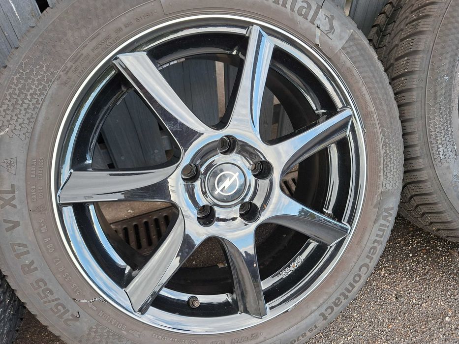 [K69] KOŁA ZIMOWE,ALUFELGI 17' 5x115 OPEL Insignia B,Astra J+215/55R17