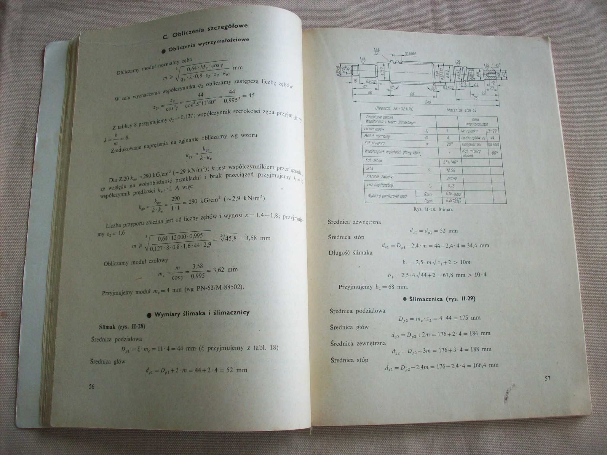 Ćwiczenia konstrukcyjne z maszyn i urządzeń rolniczych, 1974.