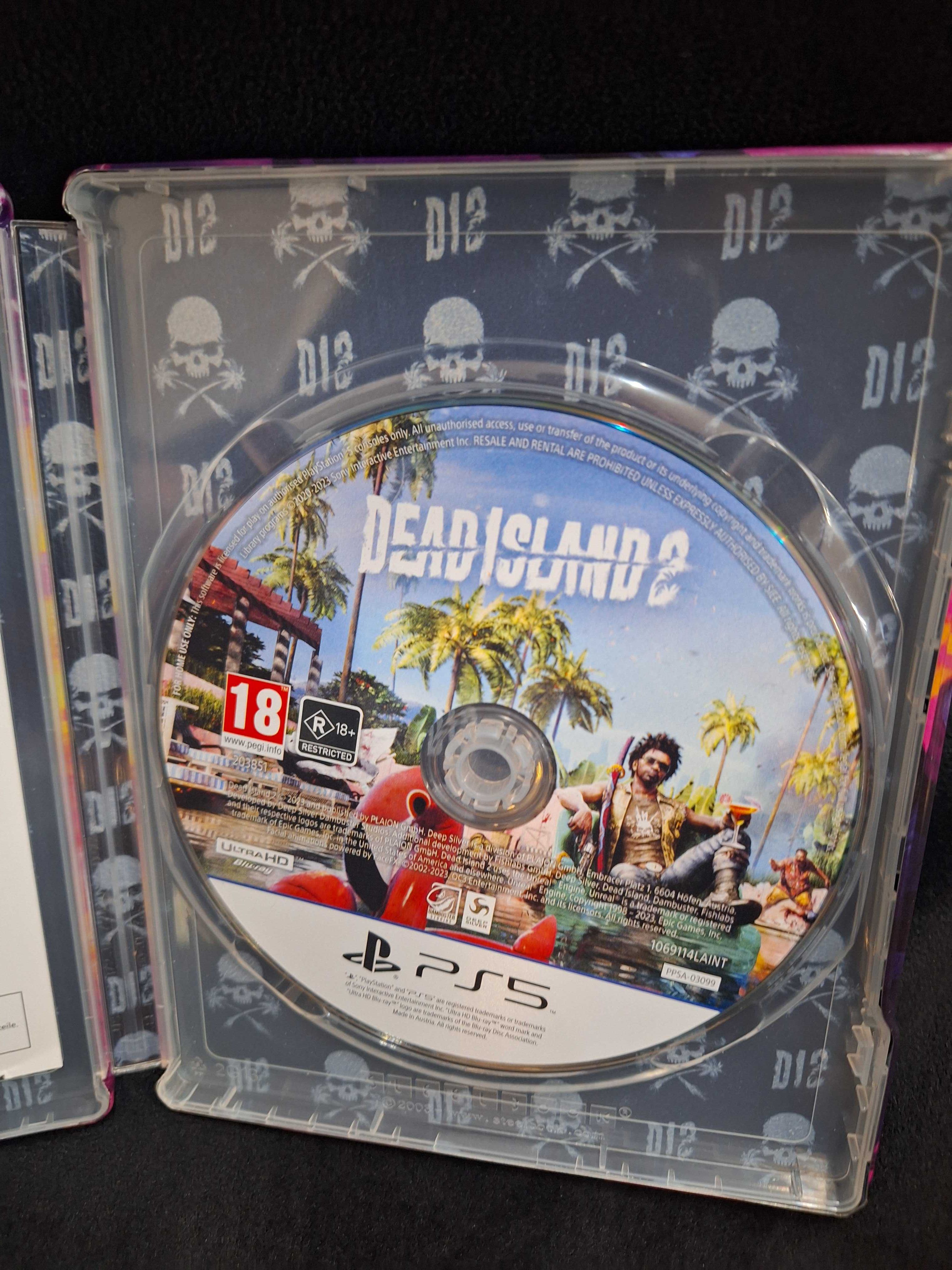 Jak NOWA gra Dead Island 2 PS5 PlayStation 5 Steelbook kolekcjonerska