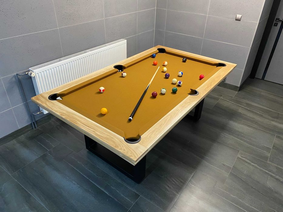 Stół Bilardowy BERGAMO 7 FT z blatem nakrywającym , z akcesoriami