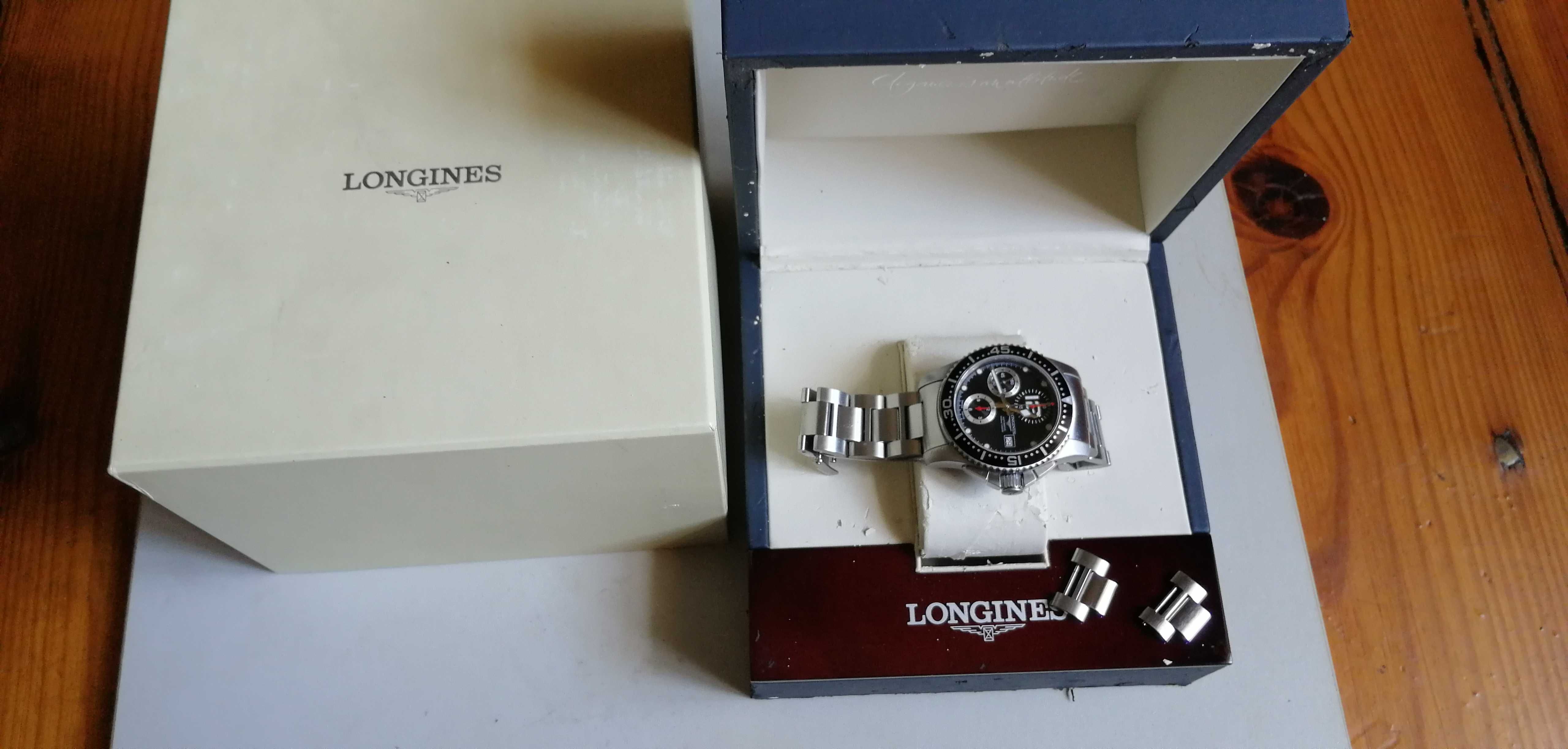 longines - hydroconquest - automat - chronograf - zegarek