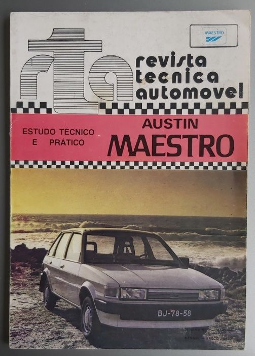 Austin Maestro 1.3 Manual Mecânico de oficina