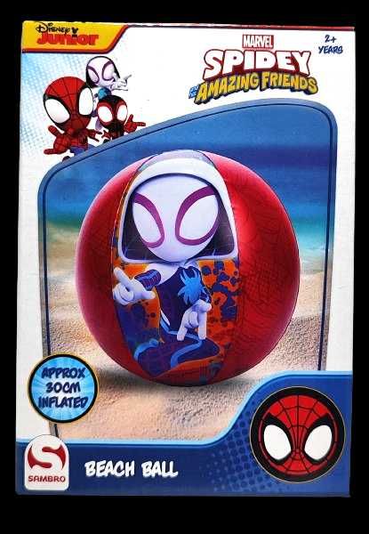 Piłka plażowa Marvel Spidey Amazing Friends 30 cm