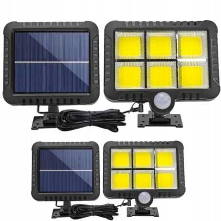 Lampa solarna 120 LED + pilot