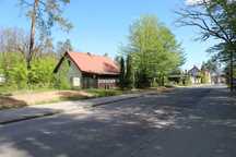 Budynek przy al. Wczasów w Rucianem Nidzie