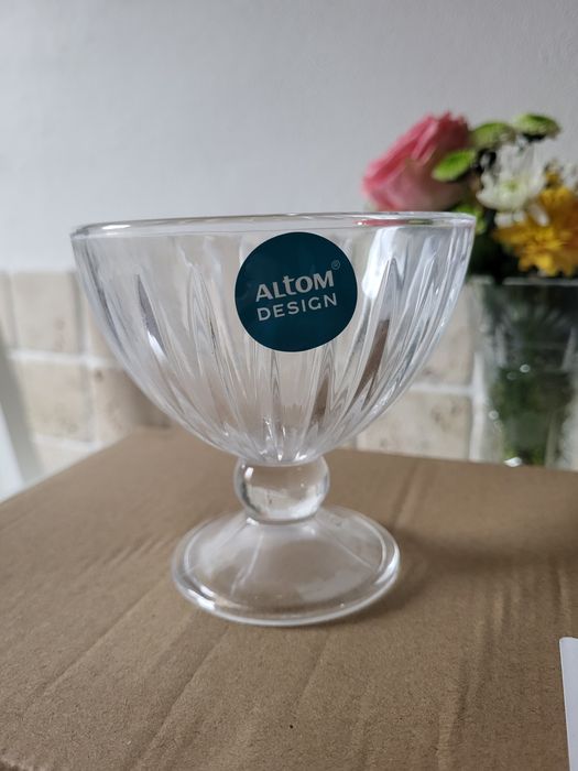 Zestaw 6 pucharków do lodów i deserów Altom (nowe)
