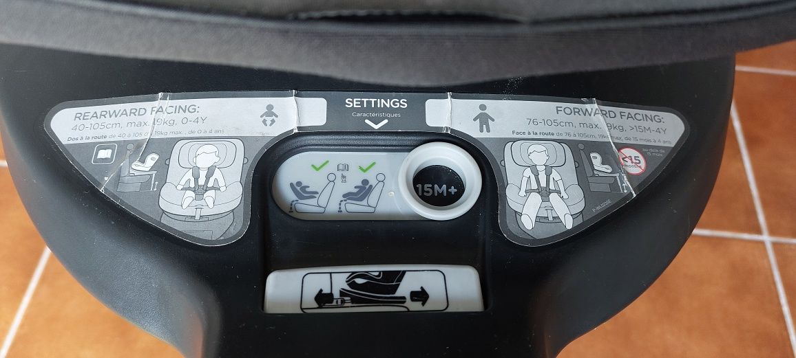 Cadeira auto Joie i-spin 360 i-size