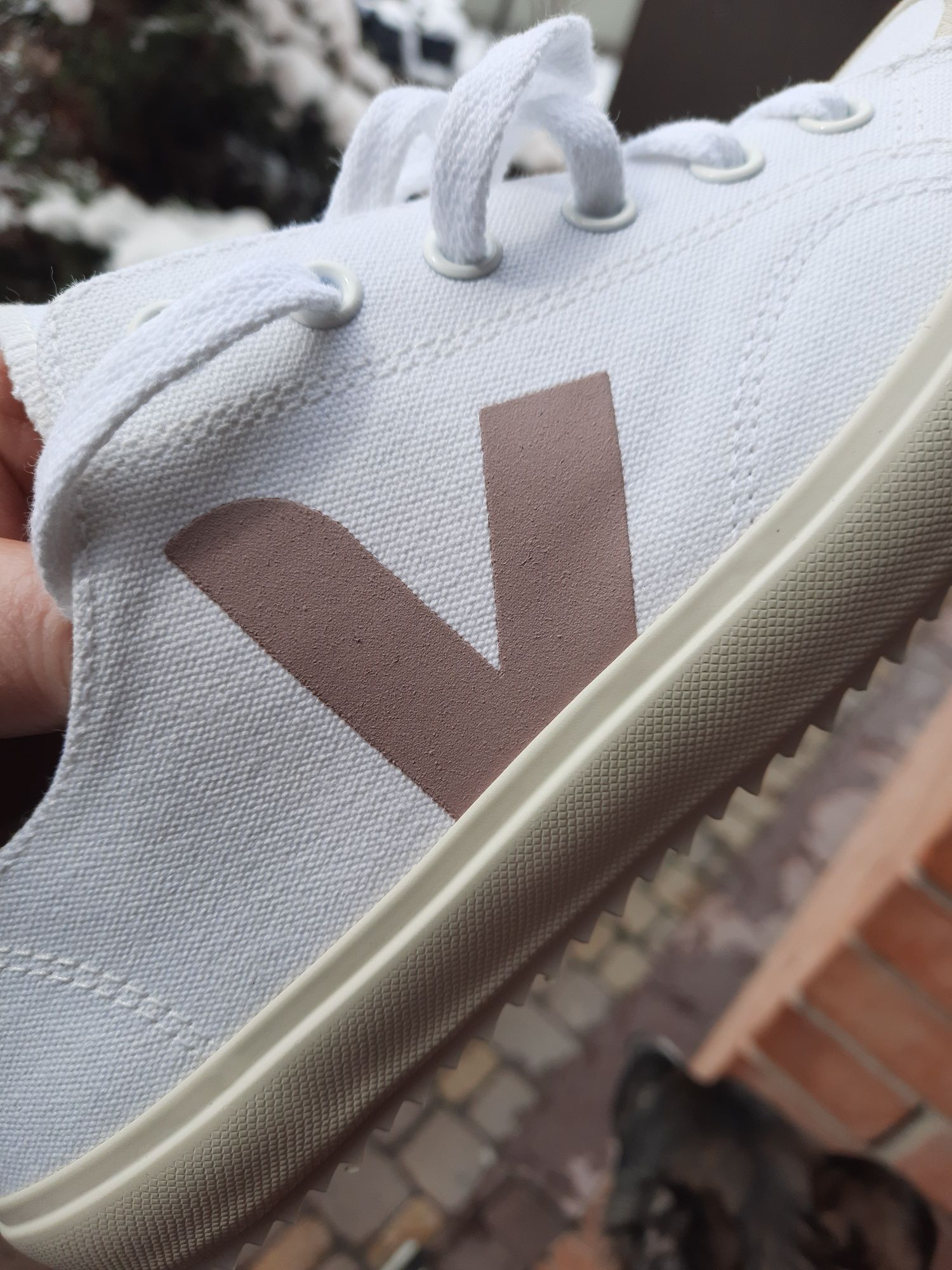 Кеды Veja NOVA CANVAS white baby р 39