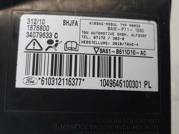 Airbag banco direito FORD Fiesta VI (CB1, CCN)