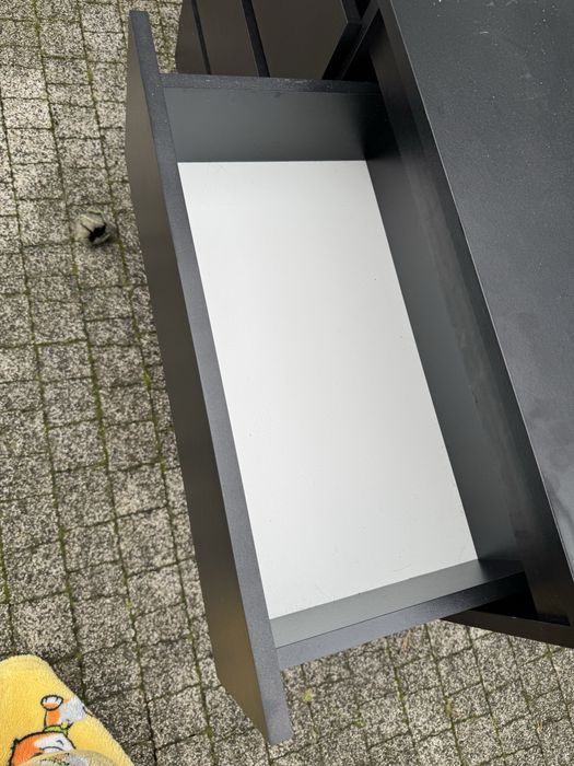 Duża komoda 6 SZUFLAD Szafka 120 cm ARIA - Czarny