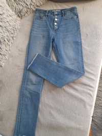 Spodnie jeansowe dziewczęce marki H&M