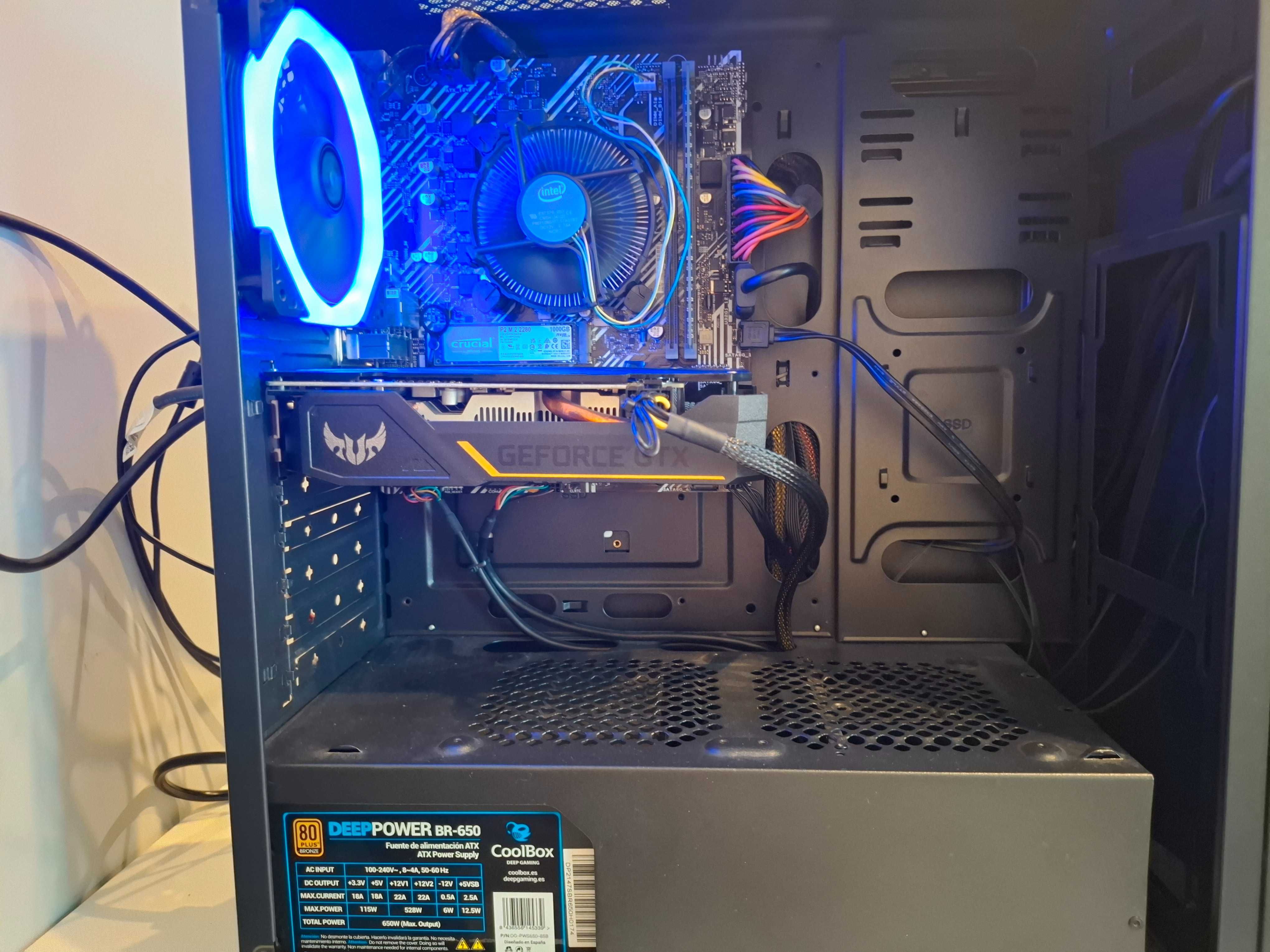 INSYS Comp. Gaming i5-10400F|GTX1660SUPER|16GB|SSD512GB|W11