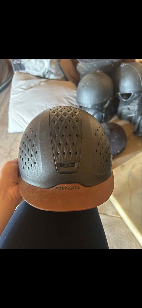 Kask jeździecki 55