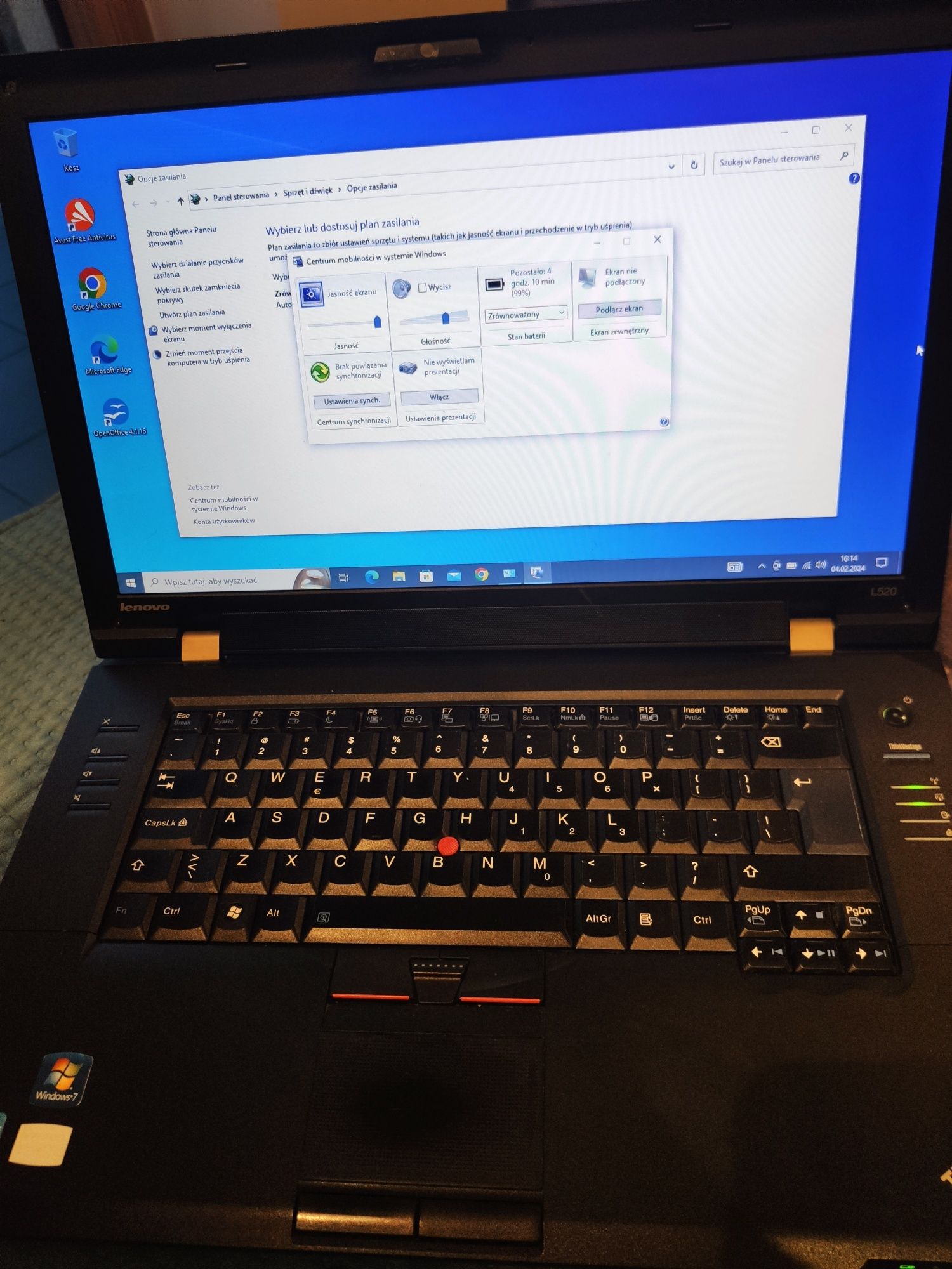 Laptop Lenovo ThinkPad L520