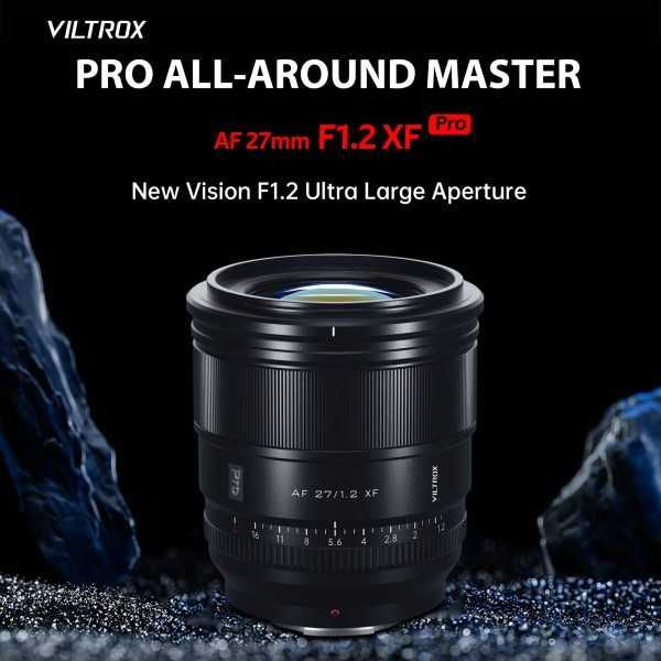 Продаються об’єктиви Viltrox 27mm f/1.2 PRO AF для FUJIFILM