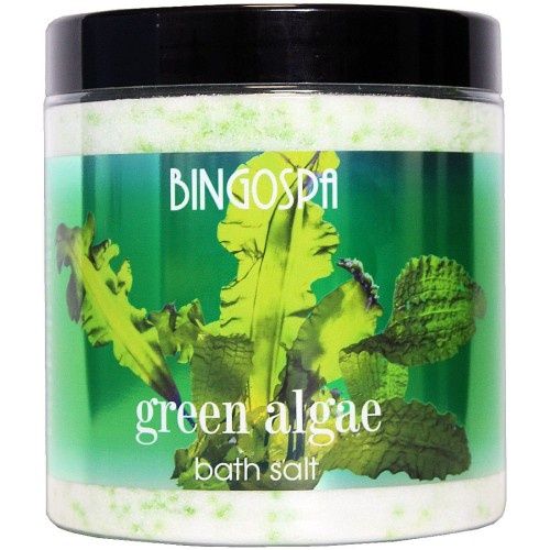 Zielone algi Sól do kąpieli 900 g BINGOSPA