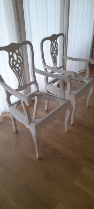 Par de cadeirões Queen Anne