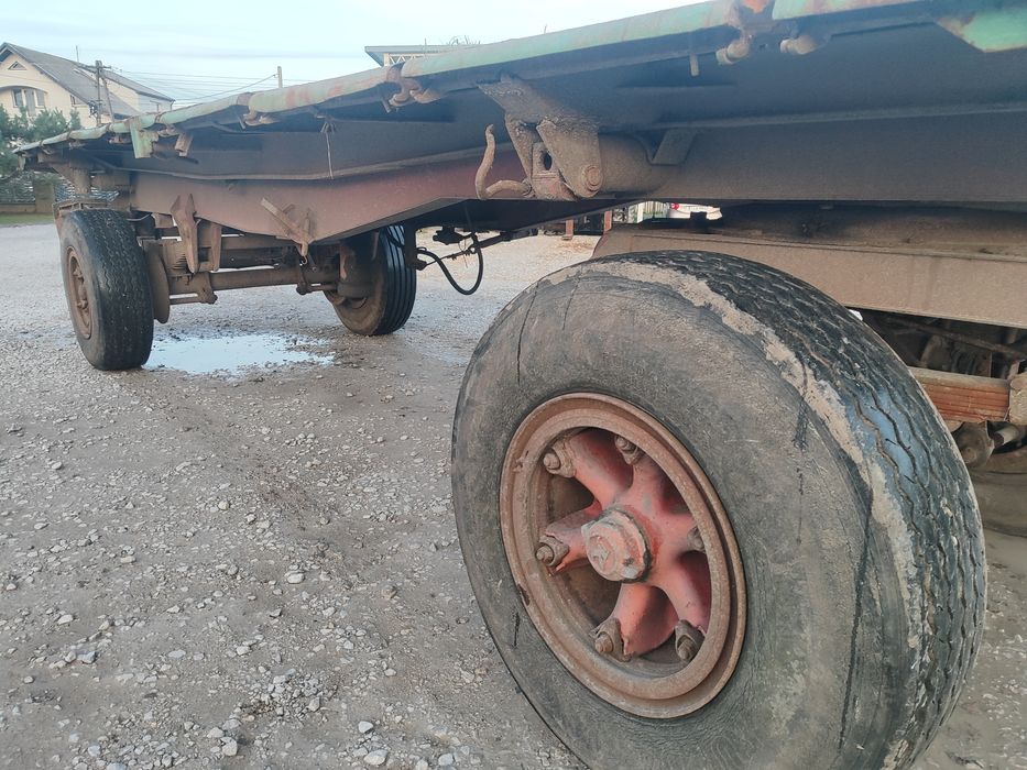 Przyczepy wywrotka 2 osiowa wywrot na 3 strony 16t